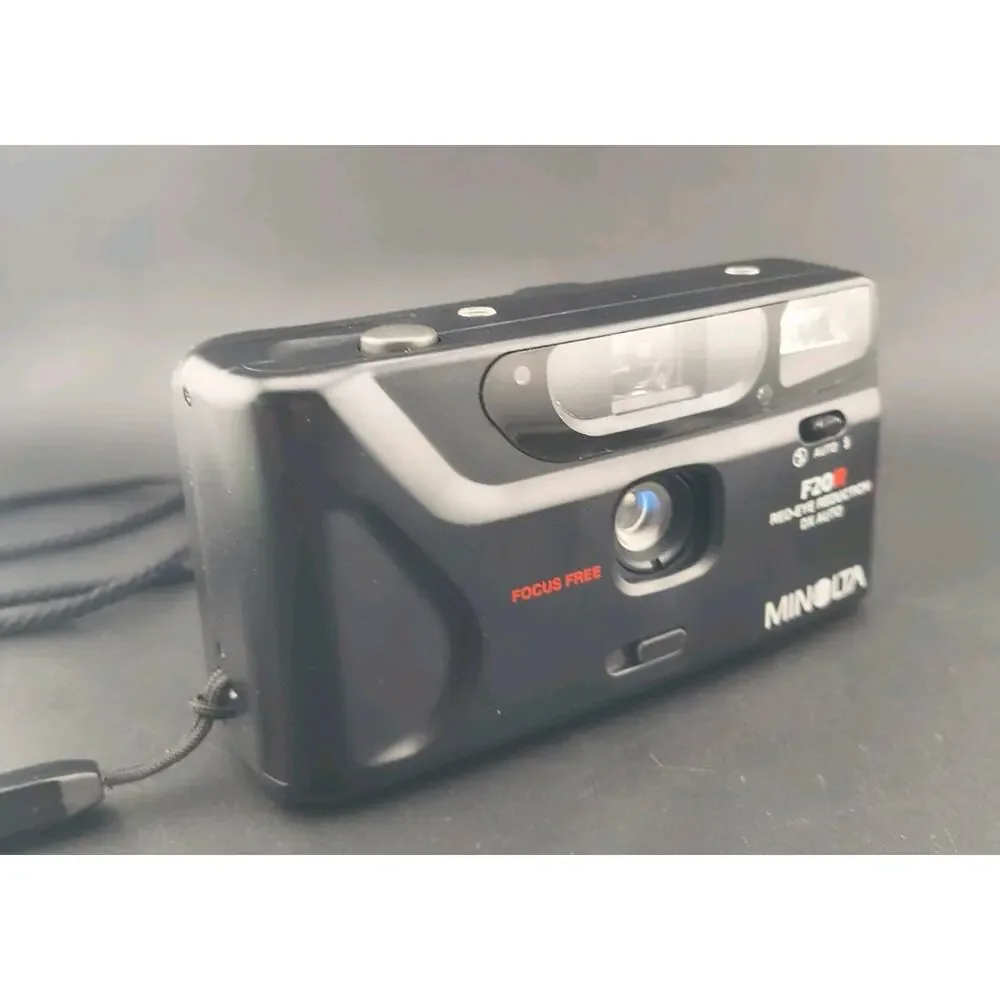 Vintage Minolta F20R 35mm Point & Shoot Camera Tested
